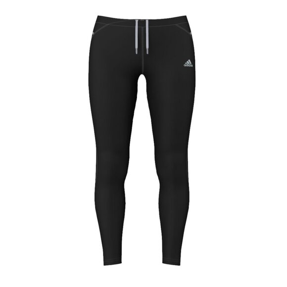 Adidas Performance Athletic Leggings Training Ankle Zipper Mesh Black Size M - Picture 2 of 14